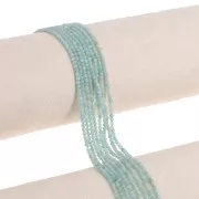 Perles rondes 2mm pierre gemme - Amazonite x38cm