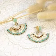 Perles rondes 2mm pierre gemme - Amazonite x38cm