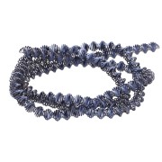 Cannetille spirale frisée 3.1 mm pour broderie - création broches - Bleu foncé x3|raw }}