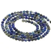 Lapis Lazuli - Perles rondes facettées 2.5 mm en pierre gemme - Lapis Lazuli x38cm Perles rondes facettées 2.5 mm en pierre gemme - Lapis Lazuli x38cm
