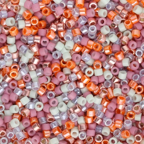 Mix Miyuki Delica 11/0 - Pastel Chique x8g