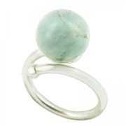 Bague flexible taille 54 pour semi-percée en Argent 925 x1