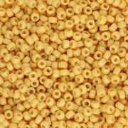 Rocaille Miyuki Duracoat 11/0 4452 - Dyed Opaque Banana x8g