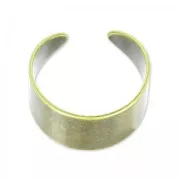 Bague large sans anneau bronze x1