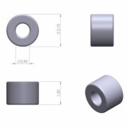 Rocailles Matubo 11/0 2.10 mm - Opaque White x10g