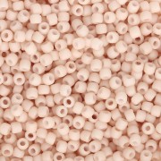 Rocaille Toho 11/0 TO11R763 - Opaque Pastel Apricot Frosted x8g|raw }}