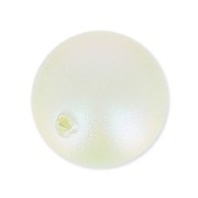 Nacrée PureCrystal semi-percée 5818 3 mm Pearlescent White Pearl x1
