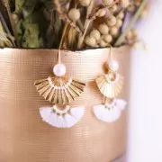 Cabochon Nacré PureCrystal 5817 8 mm Pearlescent White Pearl x1