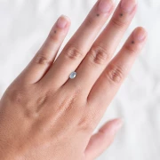 Aigue Marine ovale 6.1x4 mm - 0.40 cts