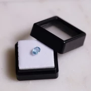 Aigue Marine ovale 6.5x5 mm - 0.65 cts