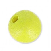Perles rondes en bois 6 mm Jaune Nacré x25|raw }}