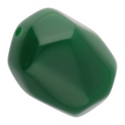 Perle baroque irrégulière en résine opaque 19x15 mm - Vert émeraude x1|raw }}