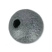 Perles rondes en bois 6 mm Hematite Nacré x25