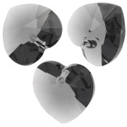 Coeur PureCrystal 6228 14,4x14 mm Graphite x1