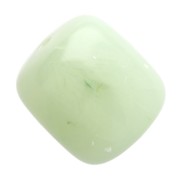 Perles tubes en résine translucide 12x11 mm - Lichen marbré x6|raw }}