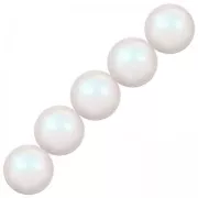 Perles nacrées PureCrystal 5810 8 mm Pearlescent White Pearl x5