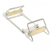 Métier à tisser large et extensible en métal pour la création bijoux DIY x1