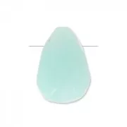 Goutte facettée 6x9 mm Amazonite x1