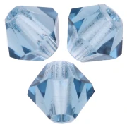 Perles toupies Preciosa - Rondelle Bead 4 mm - Malibu Blue x30