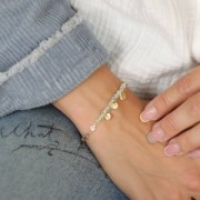 Perles toupies Preciosa - Rondelle Bead 4 mm - Malibu Blue AB x30