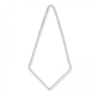 Intercalaire losange 35 mm en Argent 925 x1