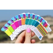 Fil de soie 0.70 mm - Orange fluo x2m