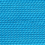 Fil de soie 0.70 mm - Bleu céruléen foncé x2m