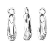 Breloque ballerine 14,5 mm en Argent 925  x1
