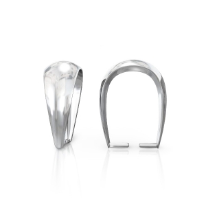 Attache pendentif 7x3 mm - Argent 925 x1