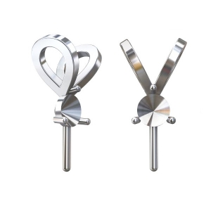 Attache pendentif pour 5818 8 mm en Argent 925 x1