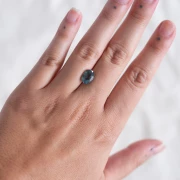 Aigue Marine ovale 9.9x7.6 mm - 2.25 cts