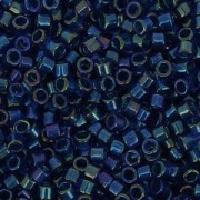 Miyuki Delica 11/0 DB1763 - Emerald Lined Cobalt AB  x8g|raw }}