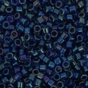 Miyuki Delica 11/0 DB1763 - Emerald Lined Cobalt AB  x8g