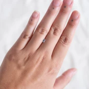 Aigue Marine rectangle 4.1x2.8 mm - 0.30 cts