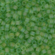 Miyuki Delica 11/0 DB1281 - Mat Transparent Lime AB x8g|raw }}