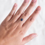 Opale fumée d'Ethiopie ovale 7.8x6 mm - 0.70 cts