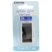 Fil de cuivre Artistic Wire 0.41 mm - Noir x13.7m|raw }}