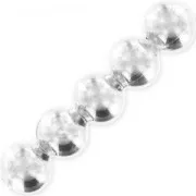 Boules 3 mm argenté x50