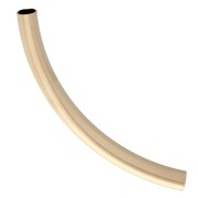 Perle tube incurvé texturé 35x3 mm - Gold filled (or laminé) x1|raw }}