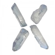 Pendentifs Pointes en Cristal 10-50 mm Steelblue x4