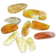 Agate - Gouttes irrégulières 12-22 mm Red Agate x10 Gouttes irrégulières 12-22 mm Red Agate x10