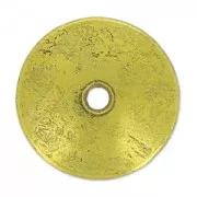 Coupelles lisses 15 mm doré vieilli x10