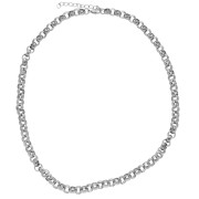 Collier maille jaseron 7 mm - Acier inoxydable 304 x45cm|raw }}