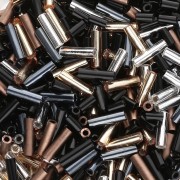 Mix Bugles Miyuki 3 mm et 6 mm - Perfect Basics x10g