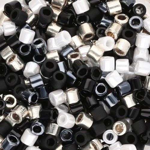 Mix Miyuki Delica 8/0 - Subtle Sparkle x8g