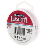 Fil élastique Elasticity 0.50 mm - Noir x5m