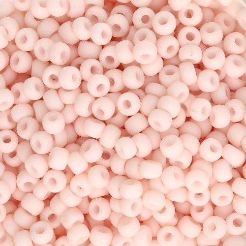 Rocaille Miyuki Duracoat 8/0 2036 - Opaque Tea Rose Mat x8g