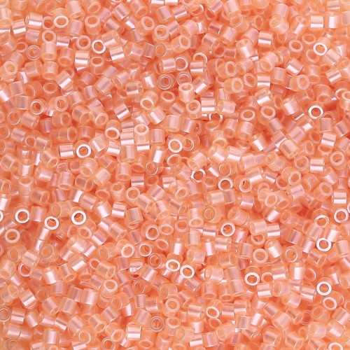 Miyuki Delica 15/0 DBS1480 - Transparent Peach Luster x5g