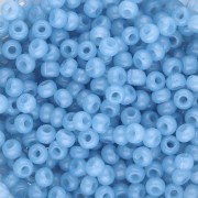 Rocailles 8/0 3 mm - Solgel - Blue Jean 2 Dyed Alabaster x20g|raw }}