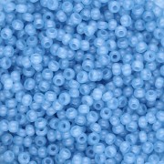 Rocailles 11/0 2 mm - Solgel - Blue Jean 2 Dyed Alabaster x20g|raw }}